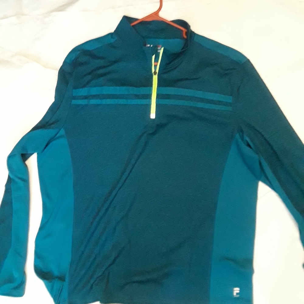 EUC - Men's Fila Sport Quarter Zip Pullover - XXL